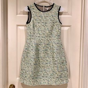 Shoshana Light Green Tweed Dress